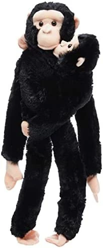 Brand new π Ild Republic Chimpanzee W/baby Plush, Monkey Stuffed Animal, Plush Toy, Gifts For Kids, Hanging 20 Inches π - Image 3