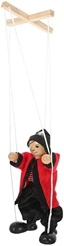 Budget ๐ฅฐ Pirate Marionette Clown Marionette Puppet Wooden Puppet String Toys Hand Puppet Clown Toys Vintage Puppetry Toy For ๐ Christmas ๐ Birthday Holiday Party Carnival As Shown2 ๐ - Image 7