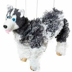 Best reviews of 👍 Siberian Husky 🐕 Dog Marionette Yarn Puppet (Black) 🎉