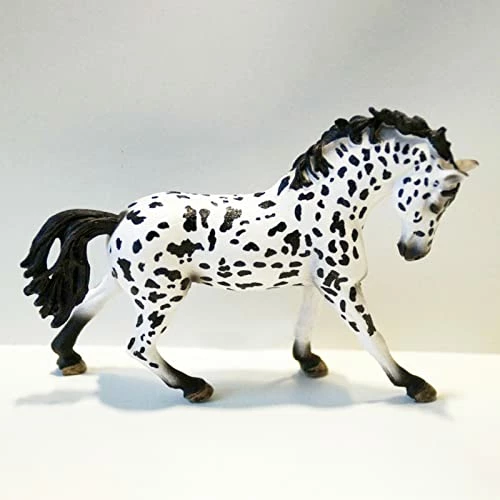 Wholesale 💯 5inch Horse Toys, Denmark Knabstrupper Mare Toy For 👧 Girls Boys, Farm Life Horse Club Education Toy For Educational Purposes, Awareness ⭐ - Image 2