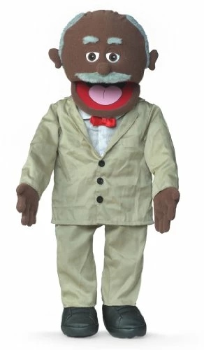 Wholesale โ๏ธ 30" Pops, Black Grandfather, Professional Performance Puppet With Removable Legs, Full Or Half Bod โจ