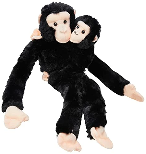 Brand new π Ild Republic Chimpanzee W/baby Plush, Monkey Stuffed Animal, Plush Toy, Gifts For Kids, Hanging 20 Inches π - Image 2