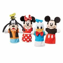 Deals 😍 Ney Mickey Mouse & Friends Soft & Cuddly Hand Puppet 💯