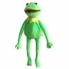 Cheap 😉 Kermit Frog Puppet, The Muppets Show, Soft Hand Frog Puppet Stuffed Plush Toy With 50 Pcs Kermit Frog Stickers, Gift Ideas For 🎄 Christmas/Birthday For Boys And 👧 Girls - 24 Inches Green 🤩