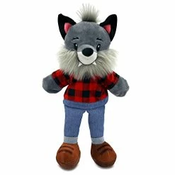 Cheapest 💯 By Eimmie Plushible Animal Hand Puppets - Puppet For Kids, Toddlers, Babies - Fits Small & Large Size Hands - Teaching, Therapy, Theater Show Time Full Body Puppet With Legs - Girl & Boy Plush Toy - Wolf ✨