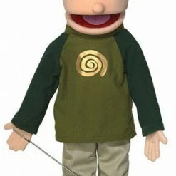 Outlet 🌟 25" Eddie, Peach Boy, Full Body, Ventriloq ⌛