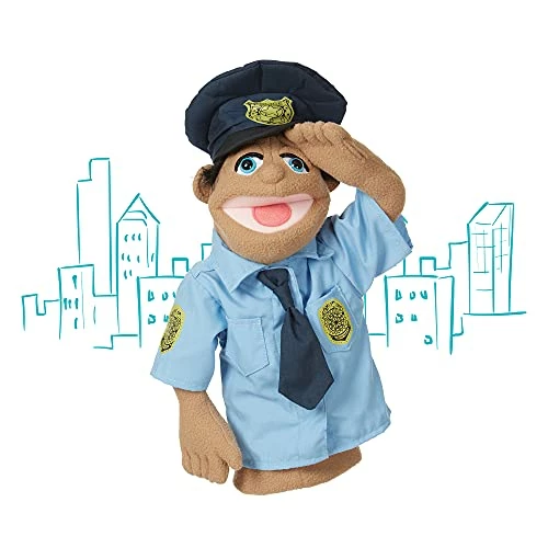 Coupon ๐ Rescue Puppet Set - Police Officer And Firefighter - Soft, Plush Puppets For Kids Ages 3+ ๐ - Image 2