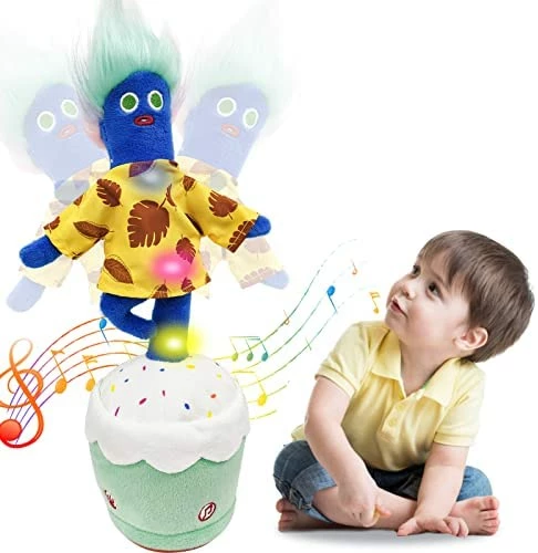 Outlet ๐คฉ Kids Dancing Talking Cactus Toys For Baby Boys And ๐ง Girls, Talking Sunny Cactus Toy Electronic Plush Toy Singing, Record & Repeating What You Say With 120 English Songs And LED Lighting For Home Decor ๐ฅ - Image 7