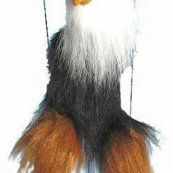 Best deal 💯 Sunny Toys 16" Baby Black Bald Eagle Marionett ⭐