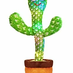 Hot Sale 🎁 Dancing Cactus Toy Talking Cactus Baby Toys,Singing Cactus Toy Cactus,Mimicking Cactus Toy For Babies Smart Cactus Toy,Repeats What You Say 👍