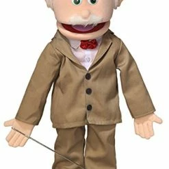 Top 10 ✨ 25" Pops, Peach Grandfather, Full Body, Ventriloq ✔️