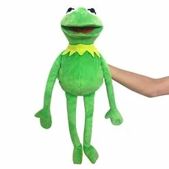 Deals ✔️ Kermit Frog Puppet, The Muppets Show, Soft Hand Frog Stuffed Plush Toy For Boys And Grils Presents, Gifts For 🎄 Christmas/ Holiday/ 🥳 Birthday - 24 Inches 🛒