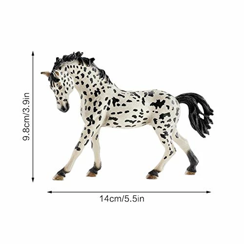 Wholesale 💯 5inch Horse Toys, Denmark Knabstrupper Mare Toy For 👧 Girls Boys, Farm Life Horse Club Education Toy For Educational Purposes, Awareness ⭐ - Image 6