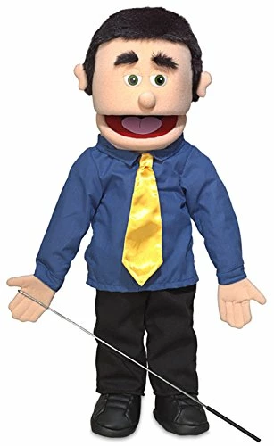 New π 25" George, Peach Dad / Businessman, Full Body, Ventriloq β¨
