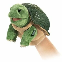 Cheap 😀 Little Turtle Hand Puppet, Gree 😍