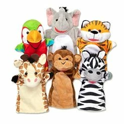 Top 10 π Safari Buddies Hand Puppets, Set Of 6 (Elephant, Tiger, Parrot, Giraffe, Monkey, Zebra) - Soft, Plush Animal Hand Puppets For Toddlers And Kids Ages 2+ π§¨