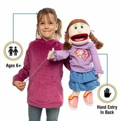 Outlet 😉 25" Amy, Peach Girl, Full Body, Ventriloq ✨