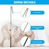 Promo ✨ 4 Pieces Puppets Arm Control Rod Metal Stainless Steel Puppets Accessory Stick Rubber Protective Sleeve Rod For Small Puppet Arm Or Full Body (15.4 Inch) 😉