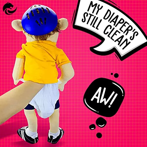 Budget ✨ Plush Puppet - Movable Plush Doll For Boys & 👧 Girls - Fits Small & Adult Hands - Polyester Lined, Plush Outer Fabric - Removable Accessories, Bag Included - 23.6" (60cm), 13.6oz (385g) 🌟 - Image 5