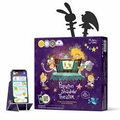 Best deal ✨ Shadow Puppet Theater - 32 Shadow Puppets - Award Winning Toy, Family Storytelling Board Game, Downloadable App, 🥳 Birthday Gift For 3 4 5 6 7 8 Years Kids 🛒