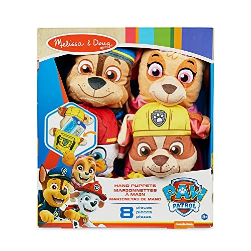 Best Sale ๐ PAW Patrol Hand Puppets (4 Puppets, 4 Cards) - PAW Patrol Puppets Pretend Play For Kids Mult ๐ - Image 5