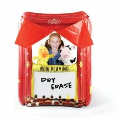 Best deal 🌟 Inflatable Puppet Theater - Puppet Theater With Dry Erase Board - Reversible Drive Thru Play - 28" X 20" X 41"Inch 🛒