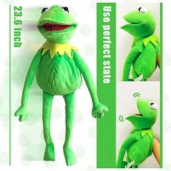 Flash Sale 👍 Kermit The Frog Puppet, The Puppet Movie Show Soft Stuffed Plush Toy，Christmas 👪 Thanksgiving 🥳 Birthday Gift Ideas For Boys And 👧 Girls- 24 Inches 😉