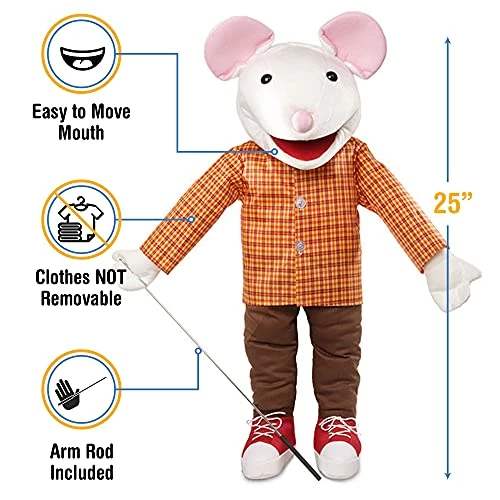 Coupon π₯° 25" Mouse W/ π Sneakers, Full Body, Ventriloquist Style, Anima π - Image 2