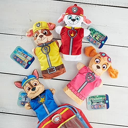 Best Sale ๐ PAW Patrol Hand Puppets (4 Puppets, 4 Cards) - PAW Patrol Puppets Pretend Play For Kids Mult ๐ - Image 2
