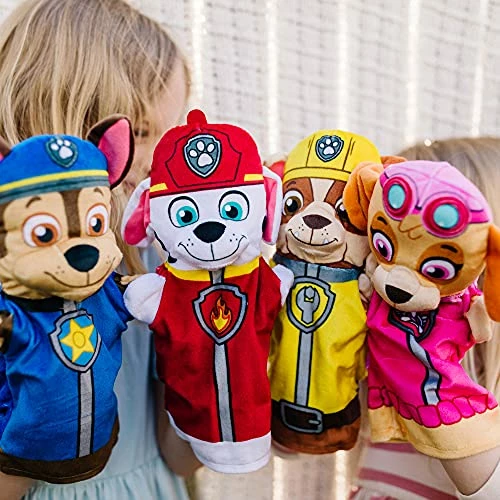 Best Sale ๐ PAW Patrol Hand Puppets (4 Puppets, 4 Cards) - PAW Patrol Puppets Pretend Play For Kids Mult ๐ - Image 4