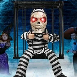 Cheapest 👍 2022 Hanging Ghosts 🧛 Halloween Decor, Yelling Scary Animated 🧛 Halloween Decorations Indoor Outdoor, Spirit Talking Skull Props, 🧛 Halloween Animatronics Skeleton 🧛 Halloween Decoration 🧨