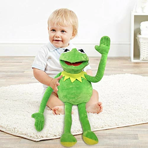 Deals βοΈ Kermit Frog Puppet, The Muppets Show, Soft Hand Frog Stuffed Plush Toy For Boys And Grils Presents, Gifts For π Christmas/ Holiday/ π₯³ Birthday - 24 Inches π - Image 5